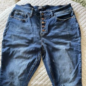 Judy blue button fly, brand new